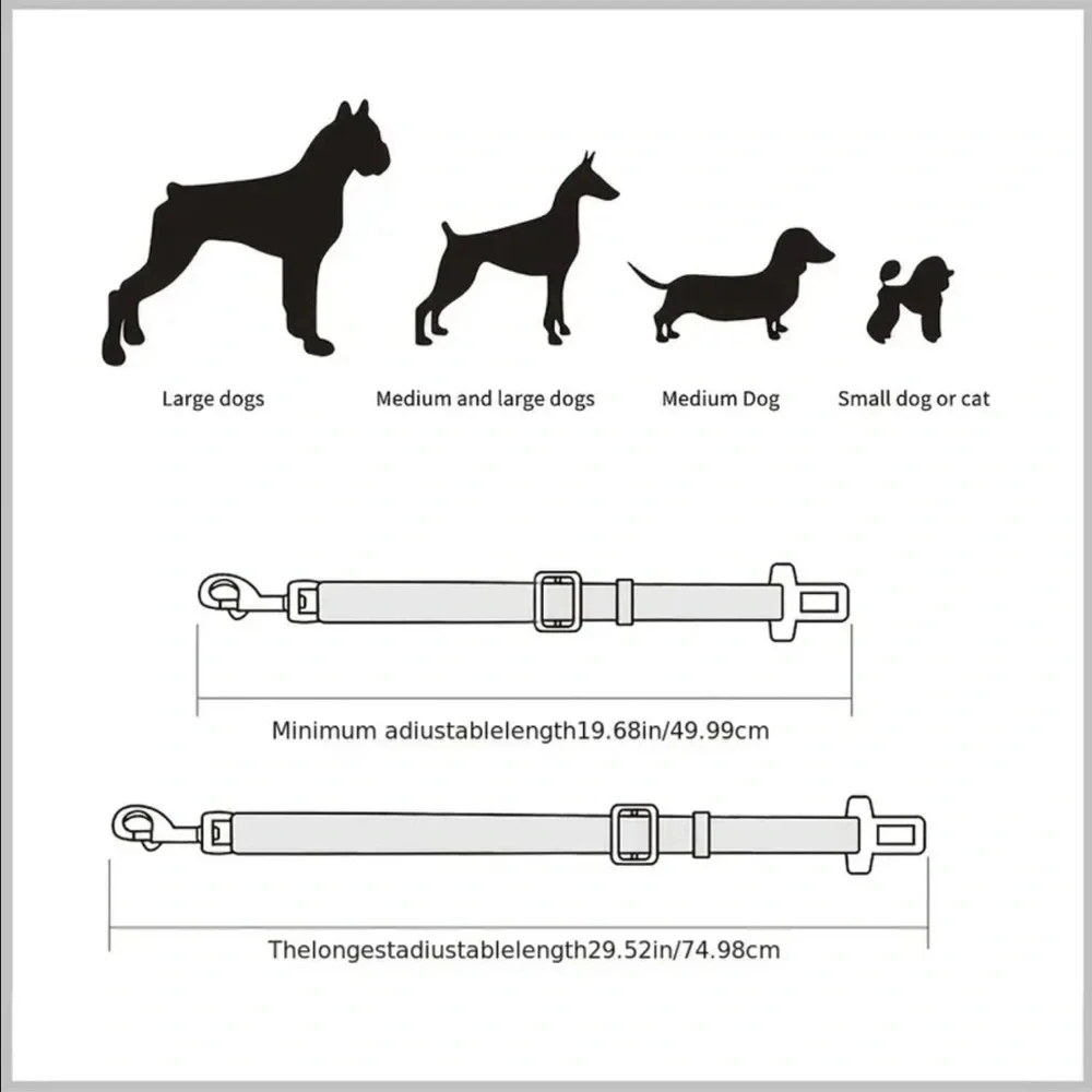 Dog/Cat Car Seatbelt New in Packaging